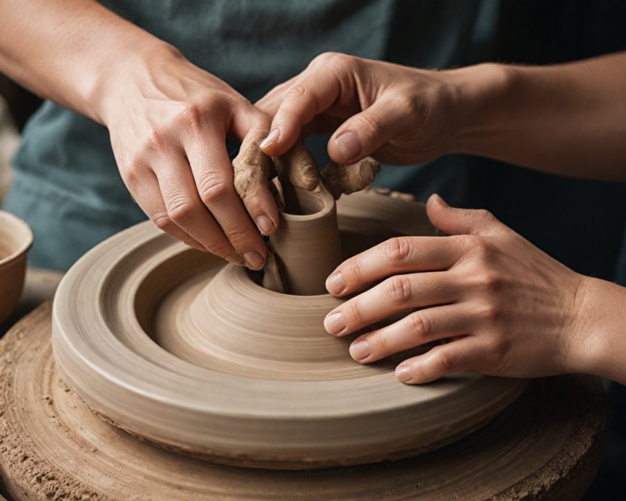 Técnicas simples de escultura em argila para iniciantes