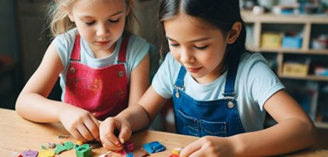 Ideias criativas de jogos educativos com artesanato