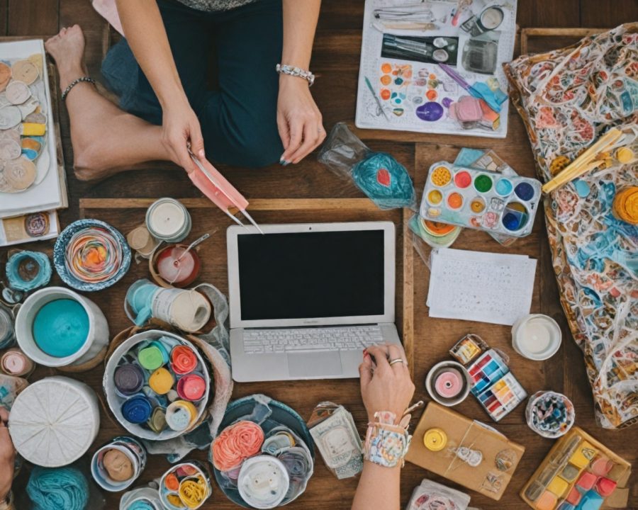 Programas essenciais para mães artesãs: como começar