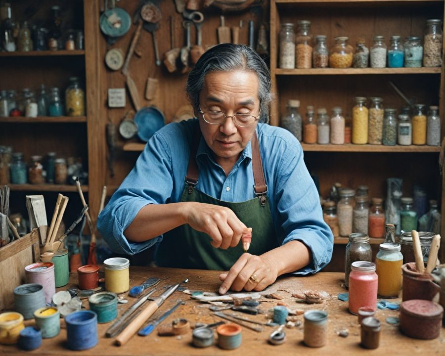 benefícios do artesanato para o bem-estar e a economia