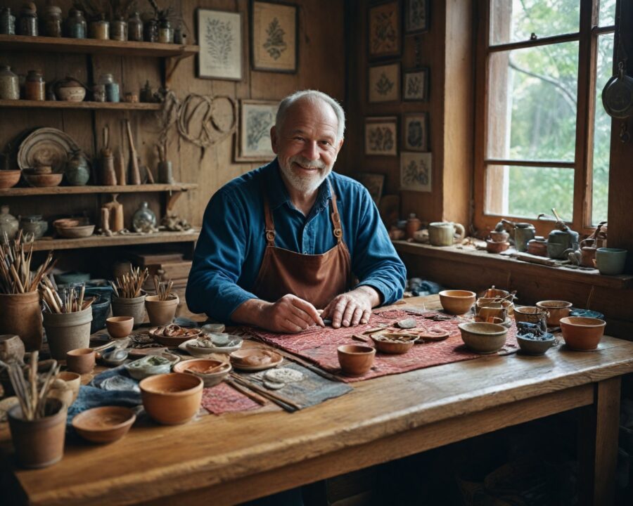 Benefícios do auxílio para quem faz artesanato