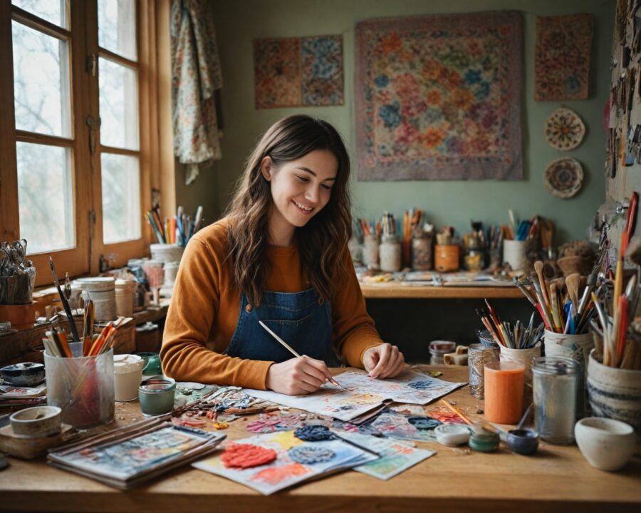 Como usar criatividade no artesanato