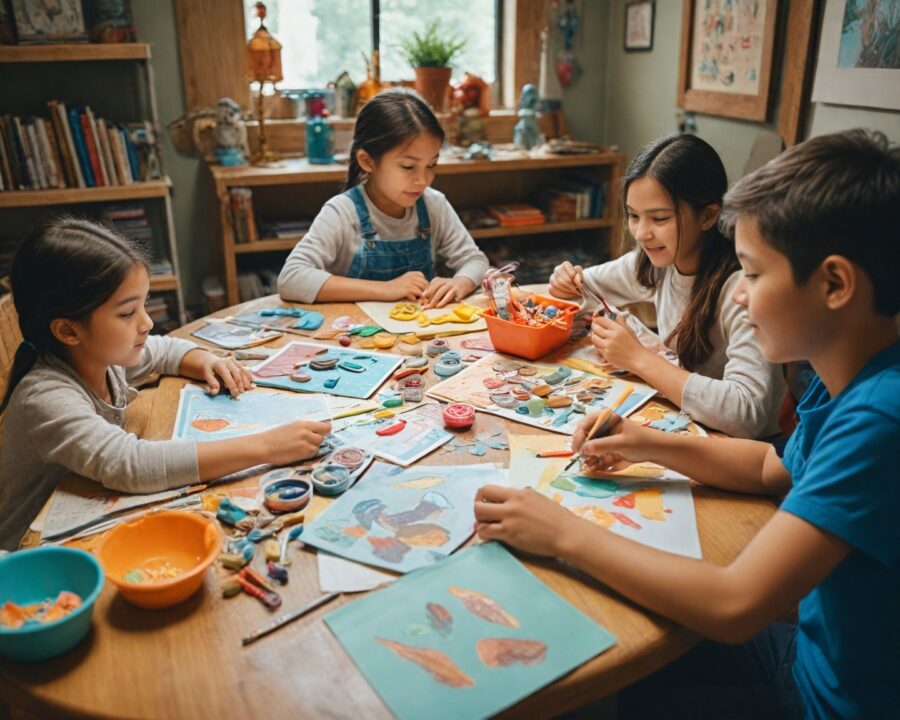 Artesanato para crianças: ideias criativas e educativas