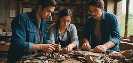 Como criar artesanato sustentável com materiais reciclados