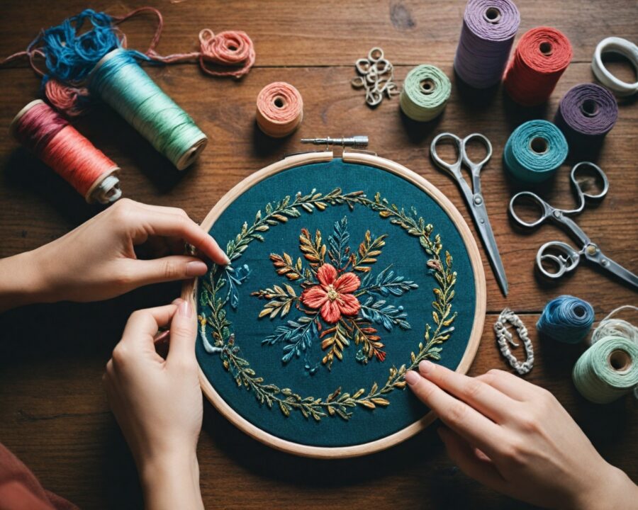 Bordado manual: guia completo para iniciantes e experts