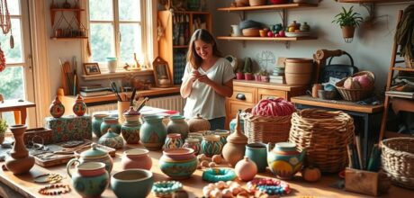 Artesanatos fáceis para vender em casa que geram renda